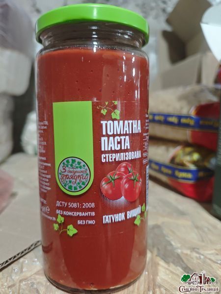 Томатна паста "Бабусина грядка" , 400 г 50 фото